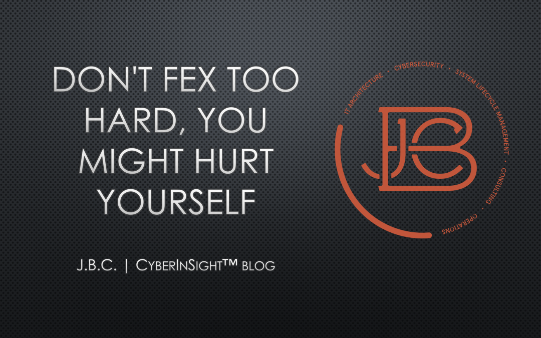 Don't FEX Too Hard, You Might Hurt Yourself