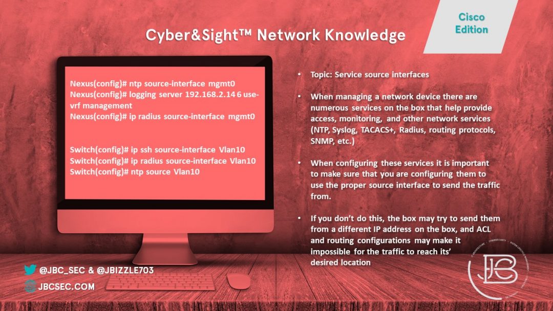 Network Knowledge 30DaysofCisco Part 1 JBC Information Technology