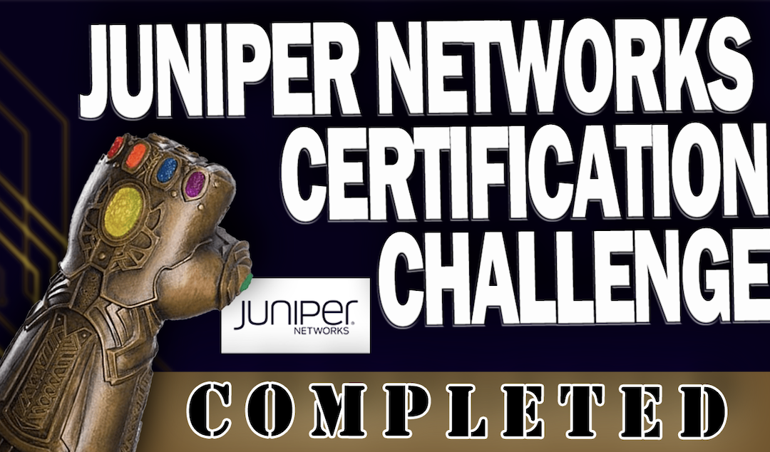 How I Passed All 6 Juniper Networks JNCIA Certs