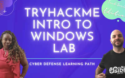 Windows Fundamentals Lab | TryHackMe Windows Cyber Defense Lab